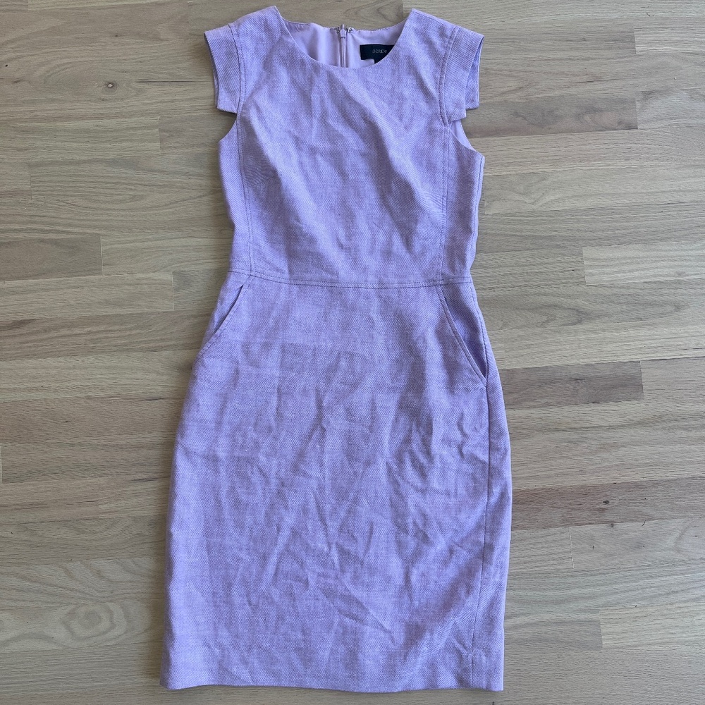 Lilac purple J.Crew Dress
